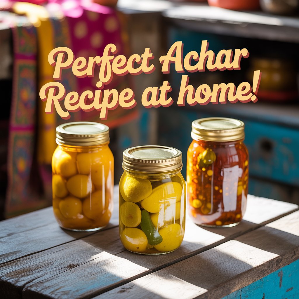 How to Make Perfect Mango, Lemon, and Mixed Achar at Home