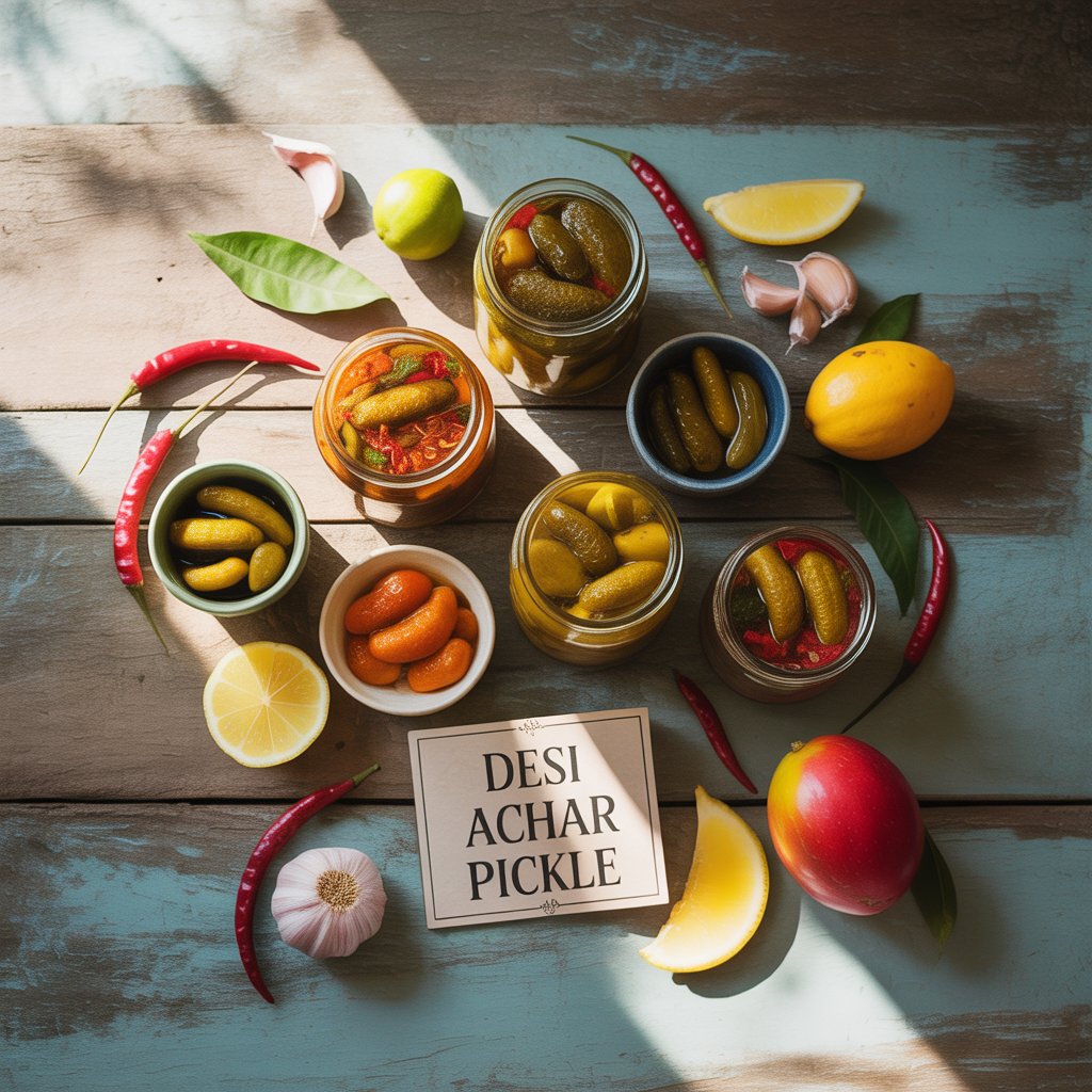 Traditional Desi Achar Flavors – Homemade Pickles