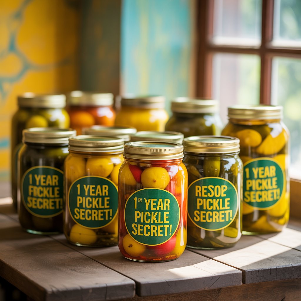 How to Preserve Pickle for One Year